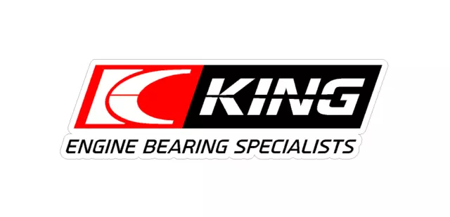 King Engine Bearings Street Outlaw Dirt Drag Car Racing Sticker Decal Graphic