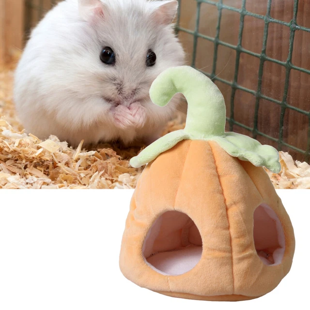 1Pc Hamster Käfig Pet Warme Guinea Pig Hängematte Mit Stand Fleece Hütte
