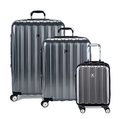 Helium Aero Hardside Expandable Luggage with Spinner Wheels, Titanium, 3