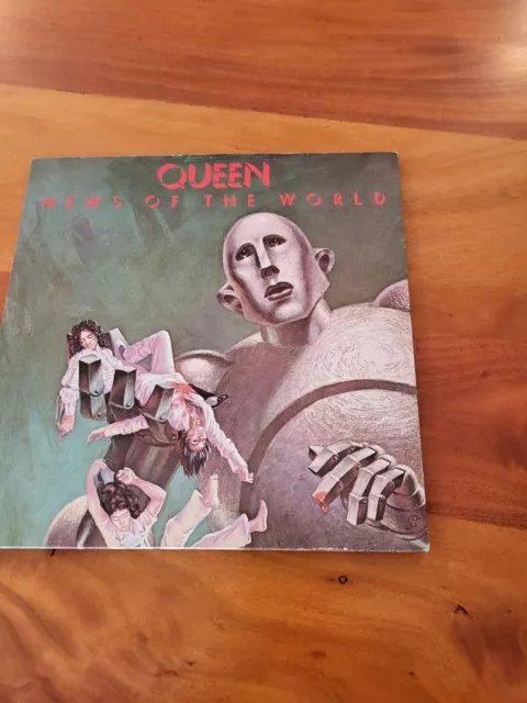 Queen-News Of The World,Green Vinyl Schallpl.,First Press, Rar Limited+ 7 Single