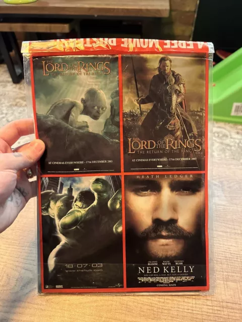 2003 lord of the rings hulk ned kelly posters