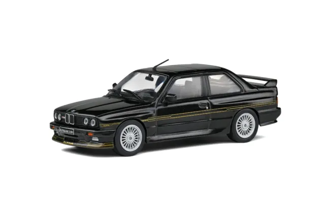 BMW ALPINA M3 E30 B6 Black 1989 SOLIDO 1/43 Neuf Boite Vitrine