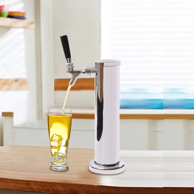 Free-standing Beer Tower Kit Draft Kegerator Tower Beer Dispenser Kit  US