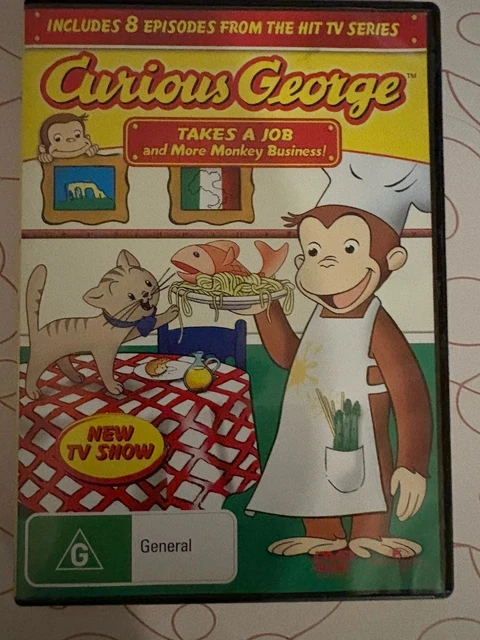CURIOUS GEORGE - Takes A Job And More Monkey Business : Vol