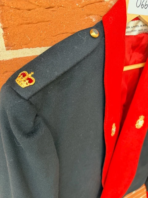 Mess Jacket Army ORIGINAL BRITISH ARMY Mess Uniform Jacket RAOC Named - 38