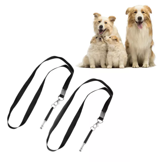 2 Pcs Pet Whistle Whistle Dogs Dog Whistle Training Dog Whistle