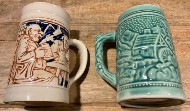 Vintage German Kinder Mug Miniature Beer Stein  4087 Germany & Japan ( 4” Tall )