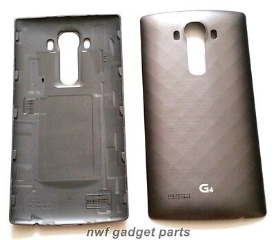 OEM Battery Door Cover For LG G4 F500 H910 H815 VS986 (W/O NFC) + S.P  "GRAY"