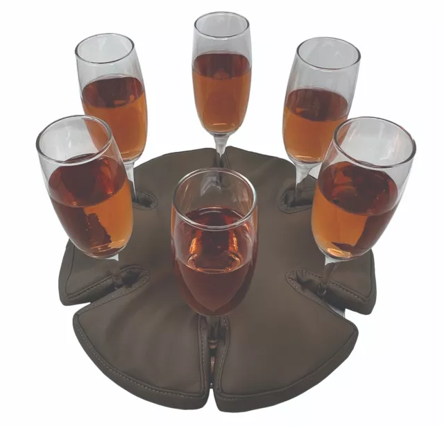 Glass Anchor - Le Beau Vin Verre Support pour Bateaux,Pique-Niques,Festivals 2