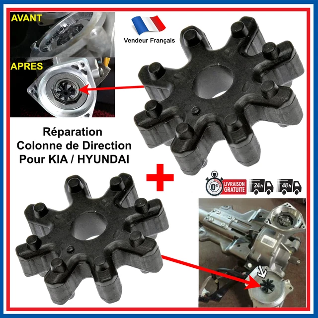 Coupleur De Colonne De Direction Pour Hyundai Santa Fe 2013-2014 - Lot De 2, Neuf