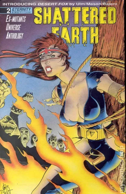 Shattered Earth #2 FN 6.0 1988 Stock Image