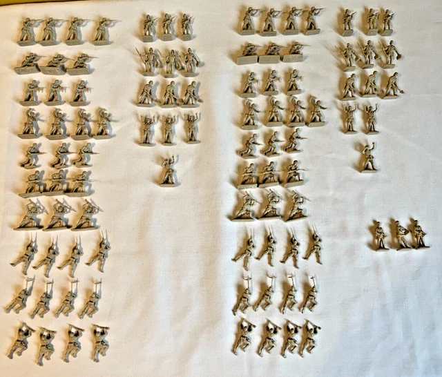 Maquette Airfix 1/32 Afrika Korps - Boîte Complète De 1973 - Infanterie Allemande