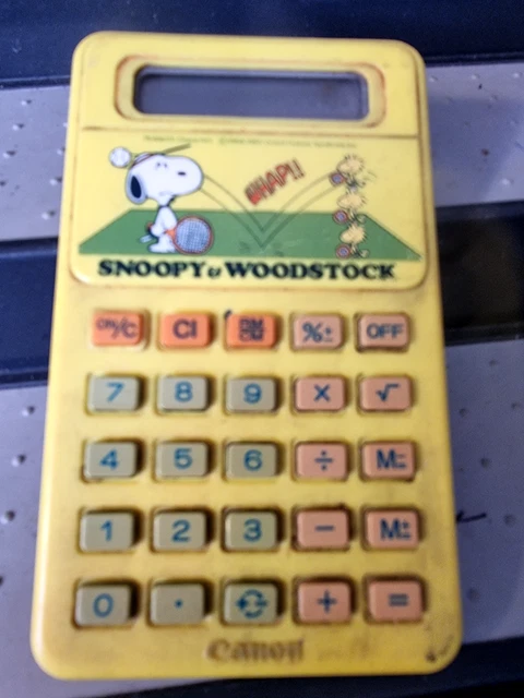 Jeu vintage snoopy pour apprendre à calculer - Jeux & Jouets