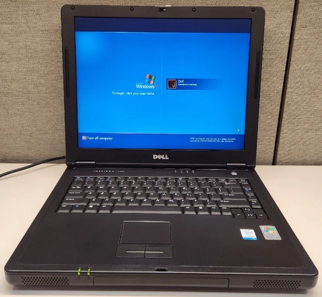 14.1" Retro Gaming Win Xp Sp3 Dell Inspiron 2200 - Celeron/256Mb/30Gb Hdd