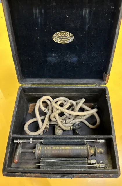 Civil war /Post civil war  G. Tiemann aspirator kit