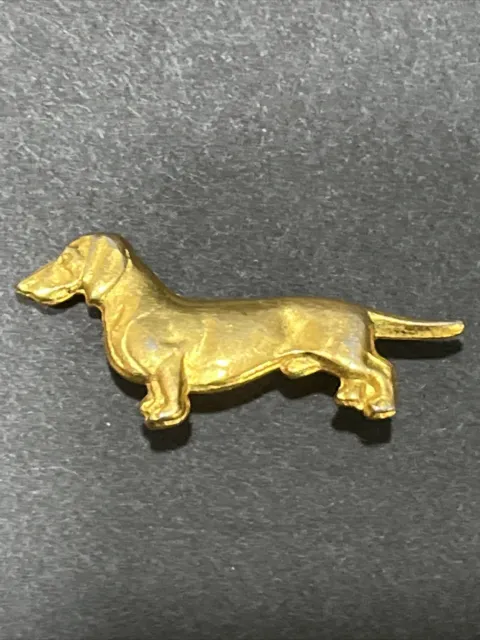 Dachshund Club of America Metal Dog Brooch Pin American Kennel Club AKC Vintage