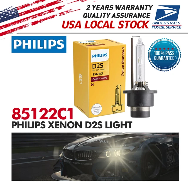 Philips D2S Xenon HID High Intensity Discharge Headlight Bulb For Electrical qg