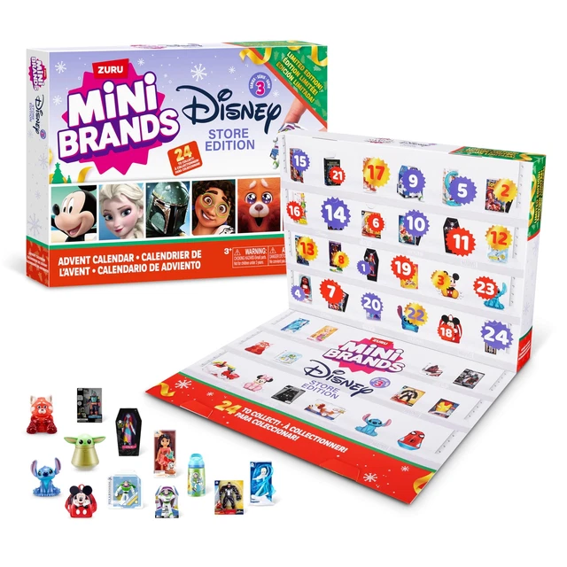 DISNEY ADVENT CALENDAR 2024 by ZURU Mini Brands Limited Edition Advent DISNEY ADVENT CALENDAR 2024 by ZURU Mini Brands Limited Edition Advent