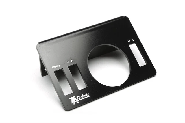Ta technix Viair Druckanzeigen Support Cadre Aluminium Noir 50° Coudée