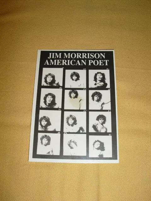 CPM Carte postale JIM MORRISON American Poet N°1158