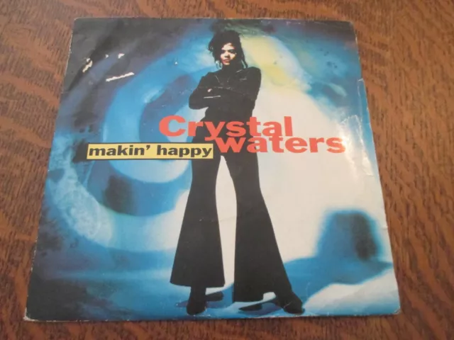 45 tours CRYSTAL WATERS makin' happy