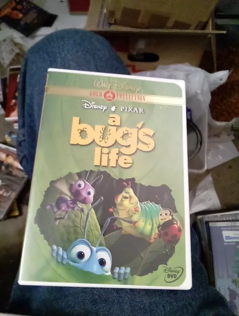 A Bugs Life Disney Pixar Gold Classic Collect DVD Has Insert Adult Owner