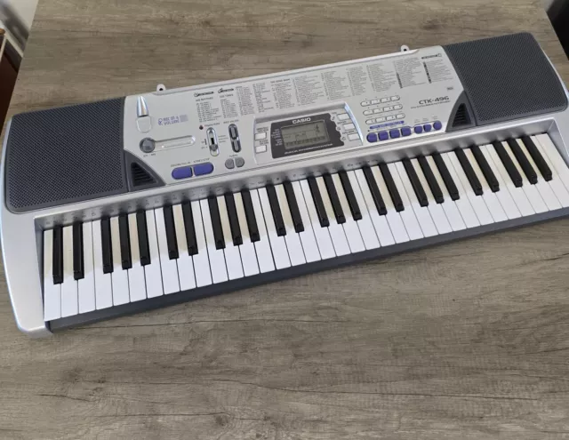 Casio ctk 496 midi clearance