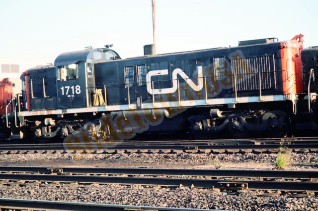 Vintage 1976 Zugrutsche 1718 CN Canadian National Engine X3L003
