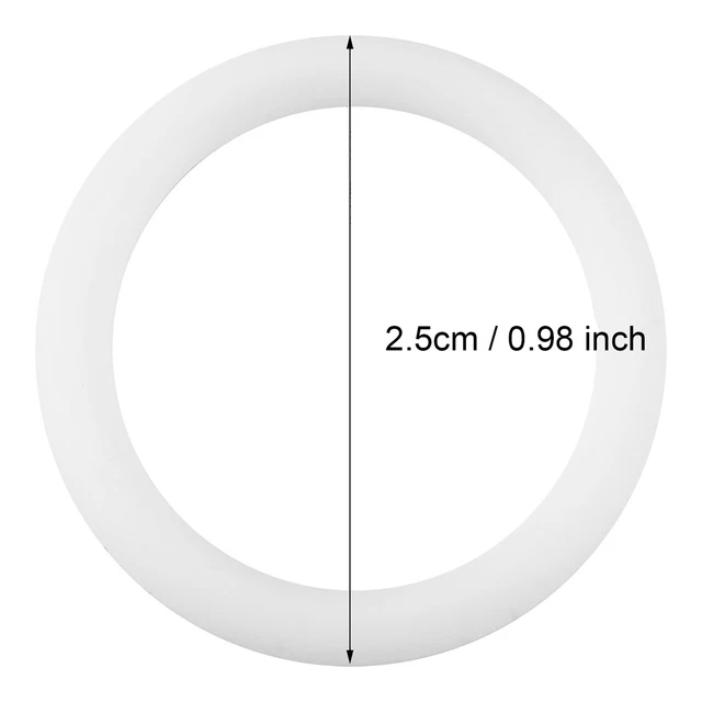2 Anneaux En Silicone Pour Sucette - Adaptateur Attache Transparent - Sécurité Bébé - Anti-Perte