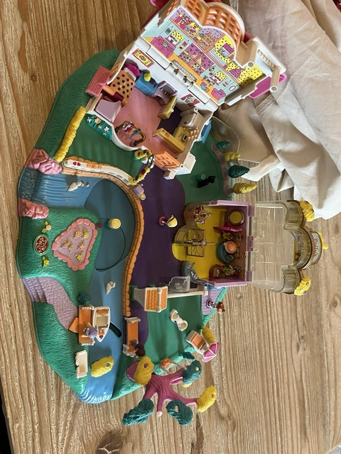 Polly Pocket Bluebird 1996 - Fleur De Lotus Complet - Très Bon État