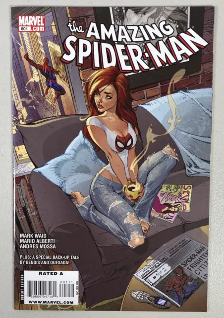 Amazing Spider-Man 601  J Scott Campbell Cover Mary Jane HIGH Grade NM