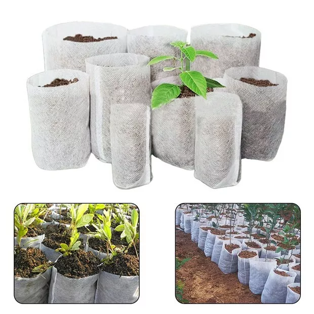 Sacs de culture de plantes biodégradables pack de 100 sacs de reproduction de p