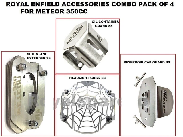 Royal Enfield Accessoires Lot De 4 Pour Meteor 350