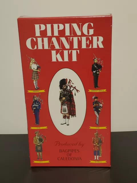 Piping Chanter Kit “Bagpipes Of Caledonia” Scotland Sealed