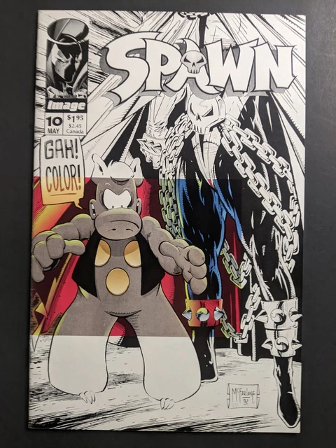Spawn #10 1993 VF/NM Todd McFarlane Image Cerebus Comic Book Comics