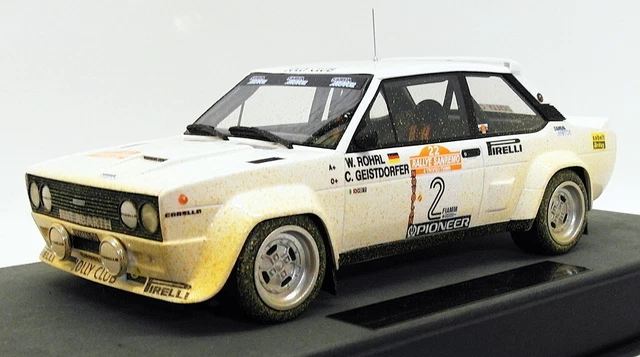 Jual 1:18 Topmarquest Fiat 131 Abarth #9 Win. San Remo 1977 A. Jean Di