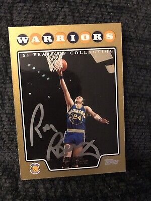 Rick Barry Signed Trading Card Autographed Basketball Hall Of Fame
