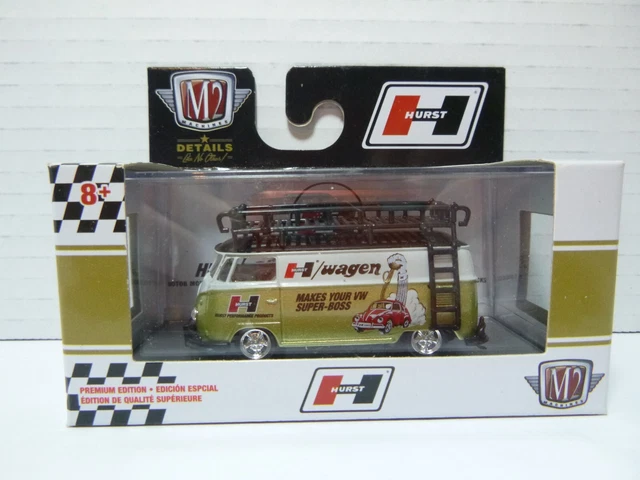 M2 Machines 1960 VOLKSWAGEN VW DELIVERY VAN - HURST - LE 4,875 - MIB/NEW