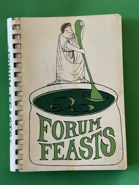 VTG Forum Feast School Cookbook Ridgewood New Jersey 1982 (19th Printing)