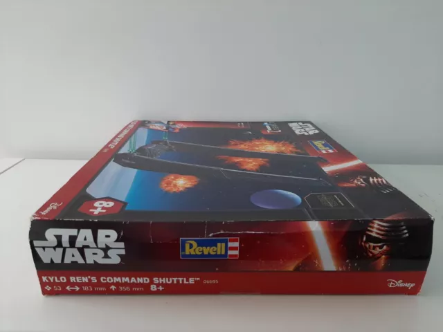 *Revell Star Wars Kylo Ren's Command Shuttle 1:93 Scale Model Kit Sealed 06695*  3