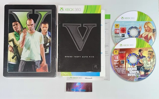 GTA Grand Theft Auto V 5 Edition Coffret - Microsoft PC - Complet - PAL