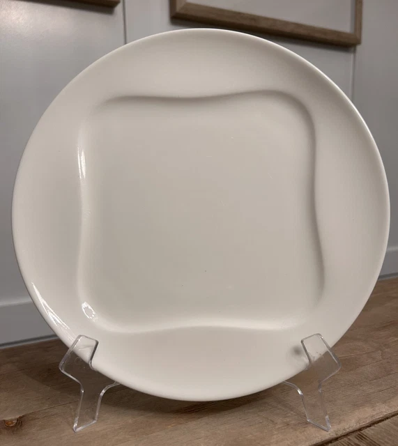 Plato de ensalada redondo de 9"" diseño cuadrado redondo Villeroy & Boch VIVO excelente en excelente estado varios disponibles