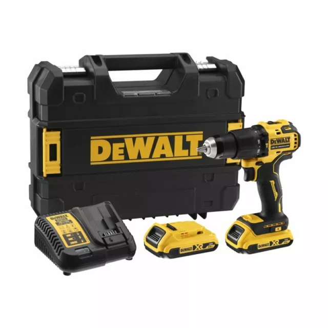 Trapano avvitatore 18 Volt XR Litio percussione 65 Nm DCD790D2T-QW marca DEWALT