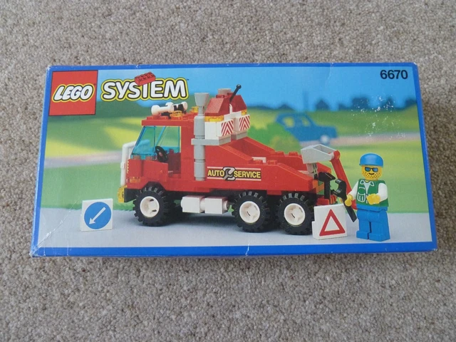 LEGO SYSTEM RESCUE Rig Breakdown Truck 6670 £12.00 - PicClick UK