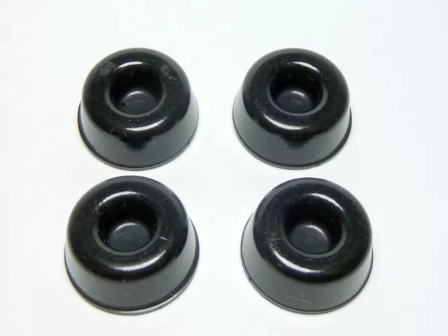 4x Speaker Stand Isolation Gel Pads (BLACK) for Target/Mission & Atacama Stands