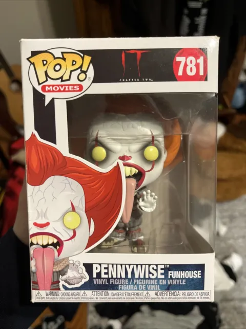 COLLECTABLE IT 2 Pennywise Licking Tongue Funhouse Scene Funko Pop! Figure #781