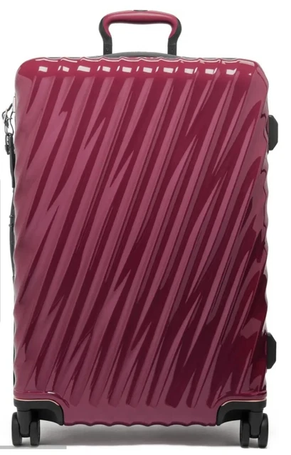 NWT TUMI Extended Trip Expandable 4 Wheeled Packing Case 30.5" in Berry $875.