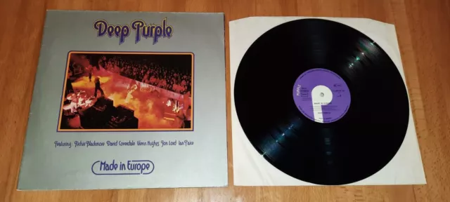 LP DEEP PURPLE Made In Europe / FOC / original Press D 76