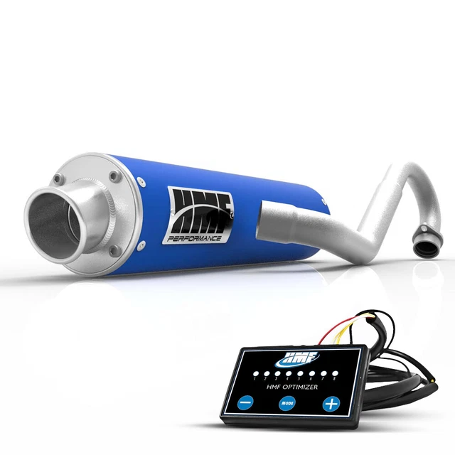 HMF Yamaha YFZ 450R Full Exhaust Candy Blue + EFI (09-23)