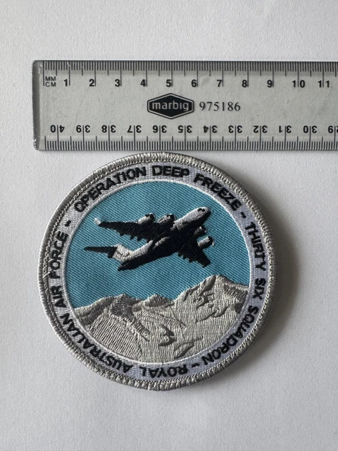 RAAF OPERATION DEEP Freeze (Antarctica) Patch C-17 / 36 Squadron £11.44 ...